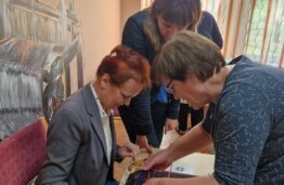 Įvyko „Unikalios etnografinės tekstilės technologijos: išsaugojimo patirtis Vakarų Ukrainoje ir Lietuvoje” projekto tarptautinis mokslinis-praktinis seminaras
