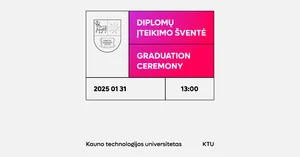 KTU diplomų įteikimo šventė