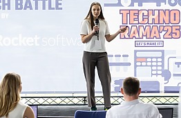 MIDF studentai – tarp ryškiausių inovatorių „Technorama 2025“ parodoje