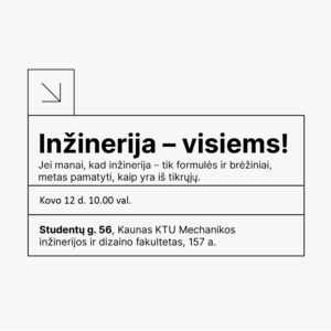 Inžinerija visiems 2026