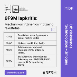 MIDF Alumnų sugrįžtuvės 2026